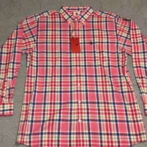 NWT Southern Proper Dress Button Down Shirt Large